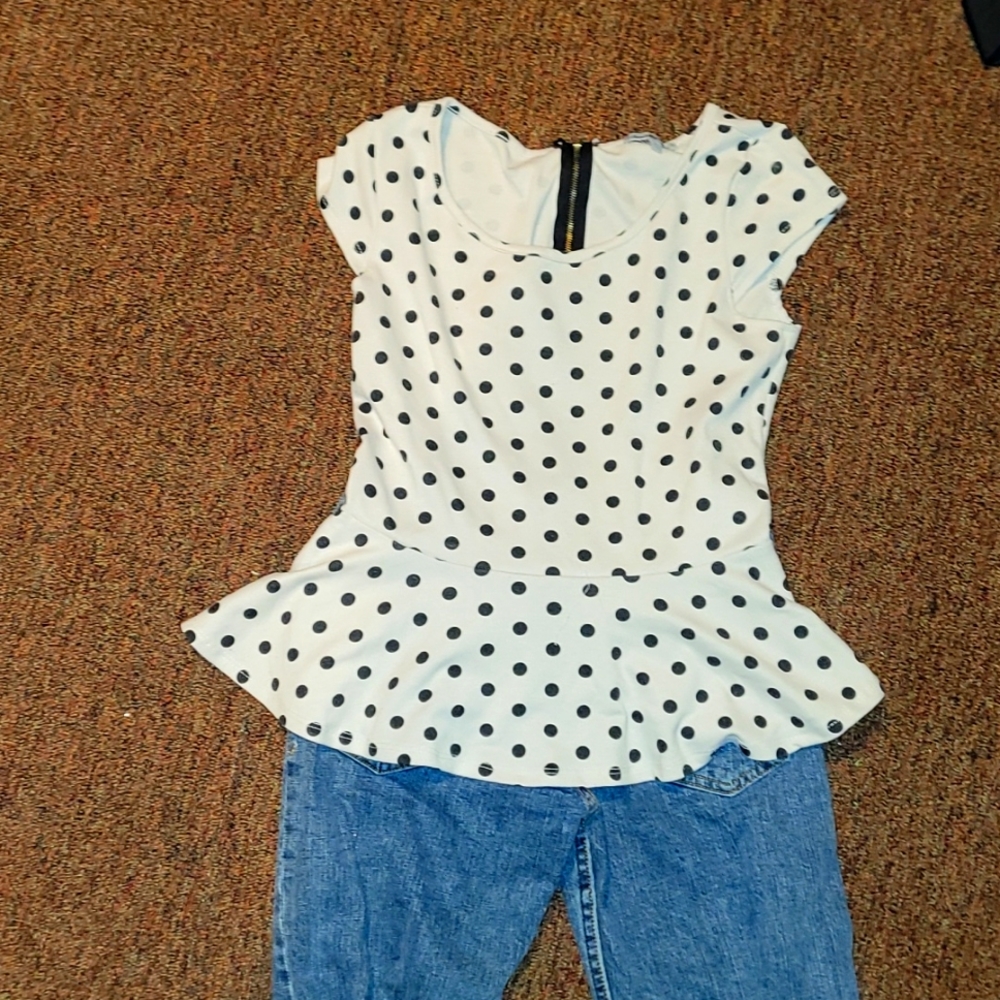 Peplum top